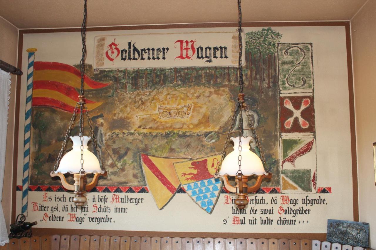 Hotel Zum Goldenen Wagen Maulburg Dış mekan fotoğraf